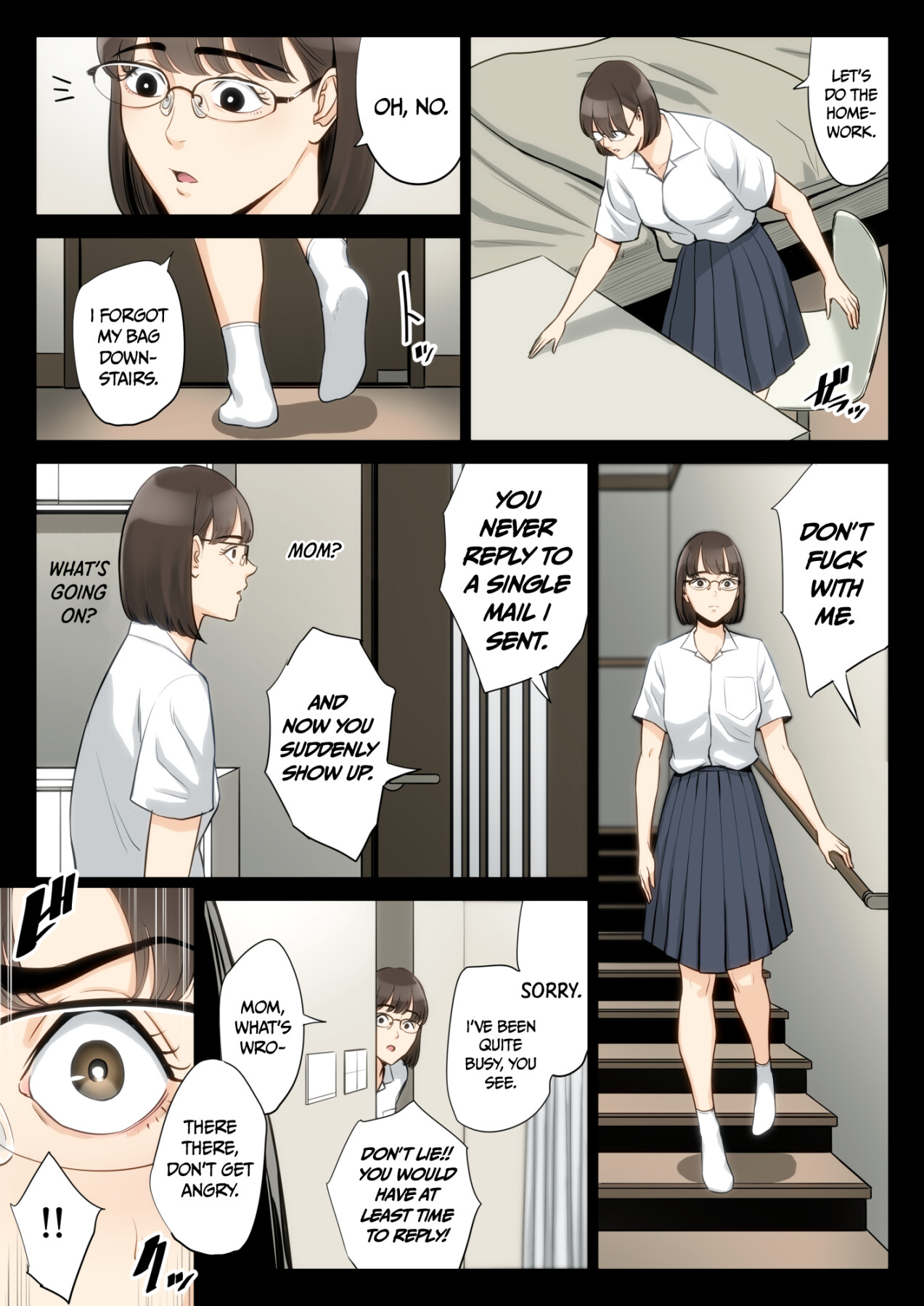 Hentai Manga Comic-Niece, Uncle, Mother-Read-16